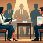 Errores en la entrevista de trabajo.